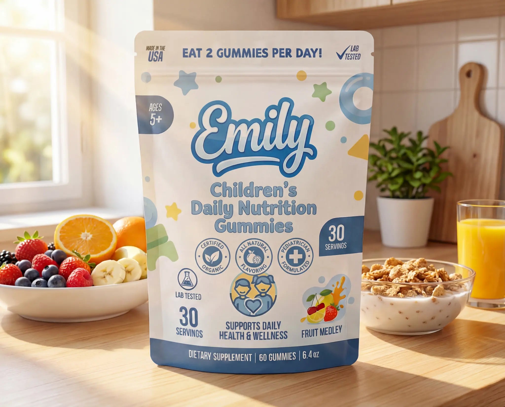 Emily Children's Comprehensive Nutrition Gummies